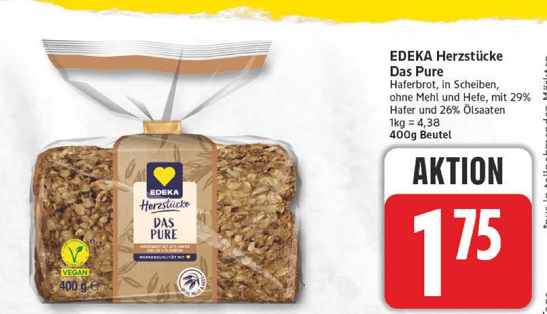 Das Pure von EDEKA Herzstücke im aktuellen EDEKA Prospekt